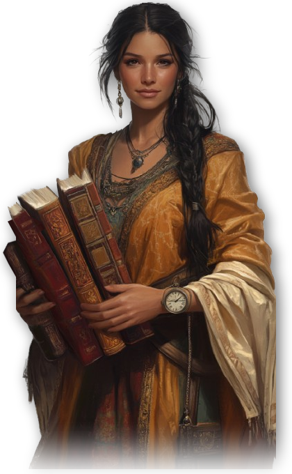 beautiful Native American Archivist